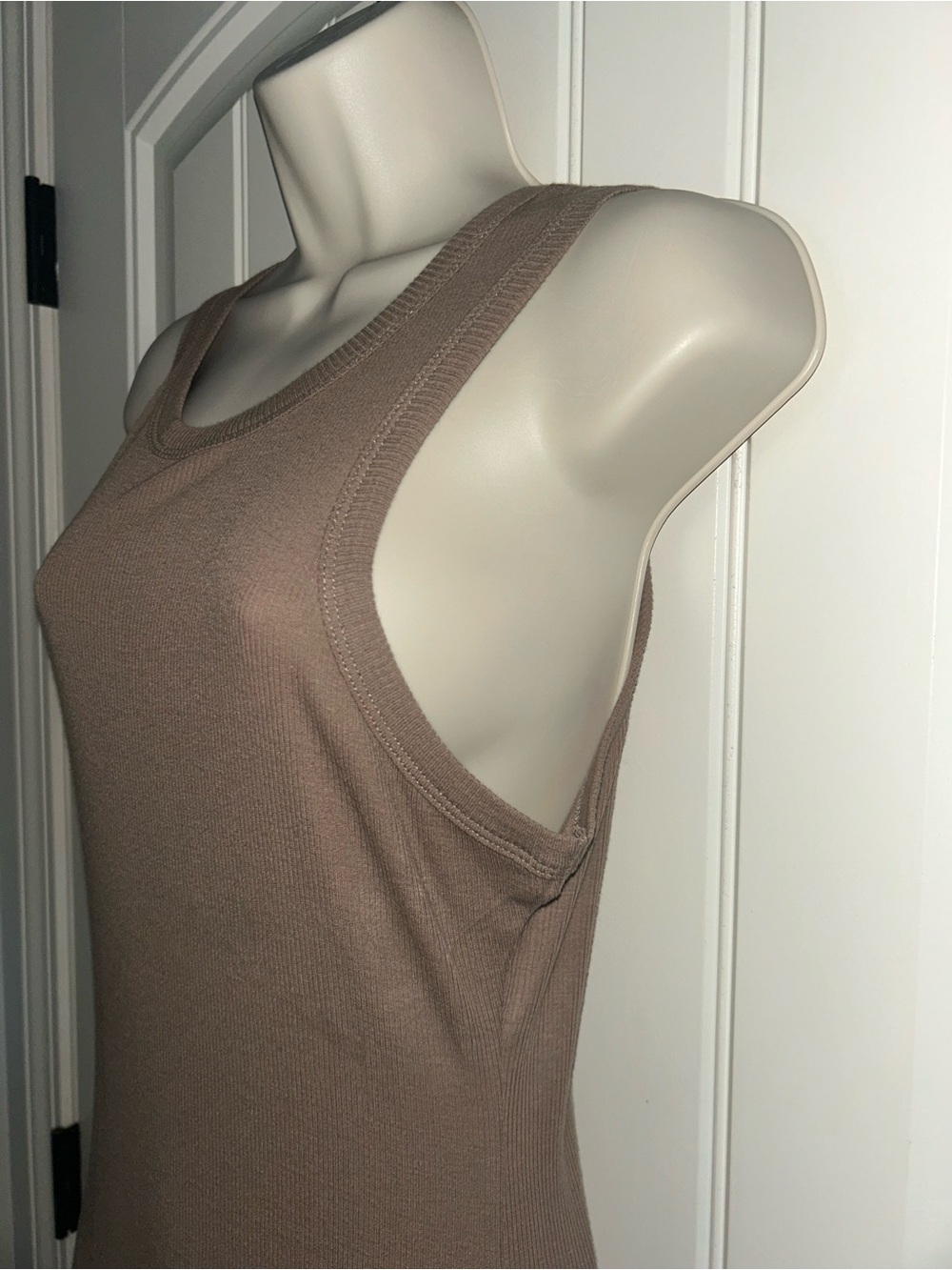 NEW Wear It To Heart JANE RIB DRESS PORTOBELLO Sz M - Picture 7 of 10